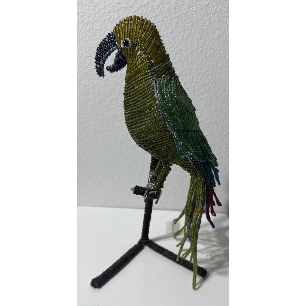 Hand Crafted South Africa Seed Beaded Wired 13